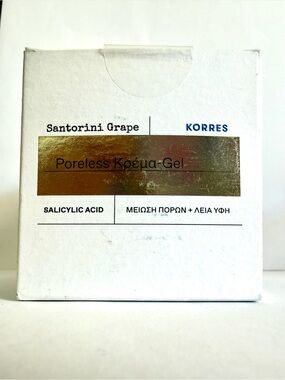 Korres Santorini Grape Poreless Skin Cream - White & Gold